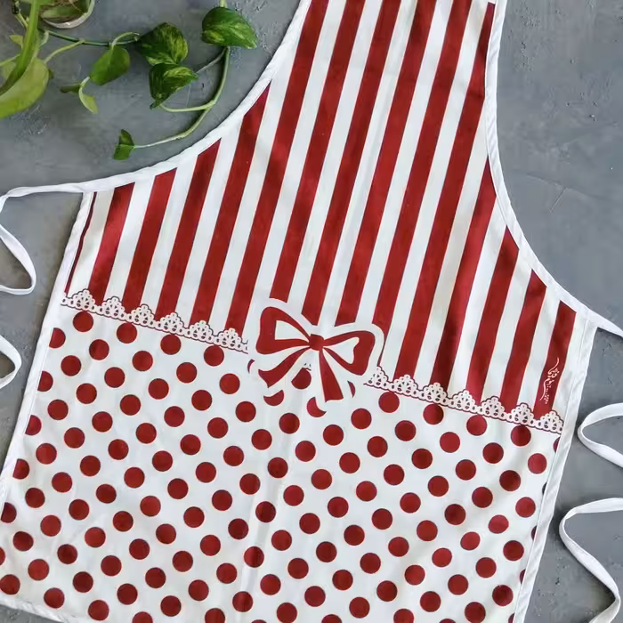 پیشبند مخمل نسوز مدل ماهین طرح 31