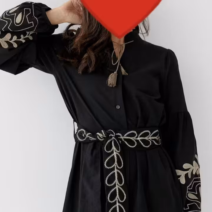 مانتو خامه دوزی ترک