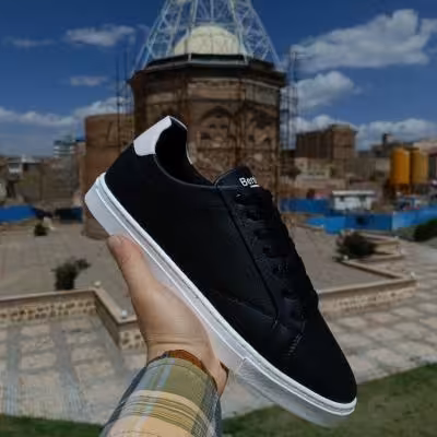 کتانی مردانه ونس مشکی برشکا بزرگ پا کیفیت بال ا تا سایز 48