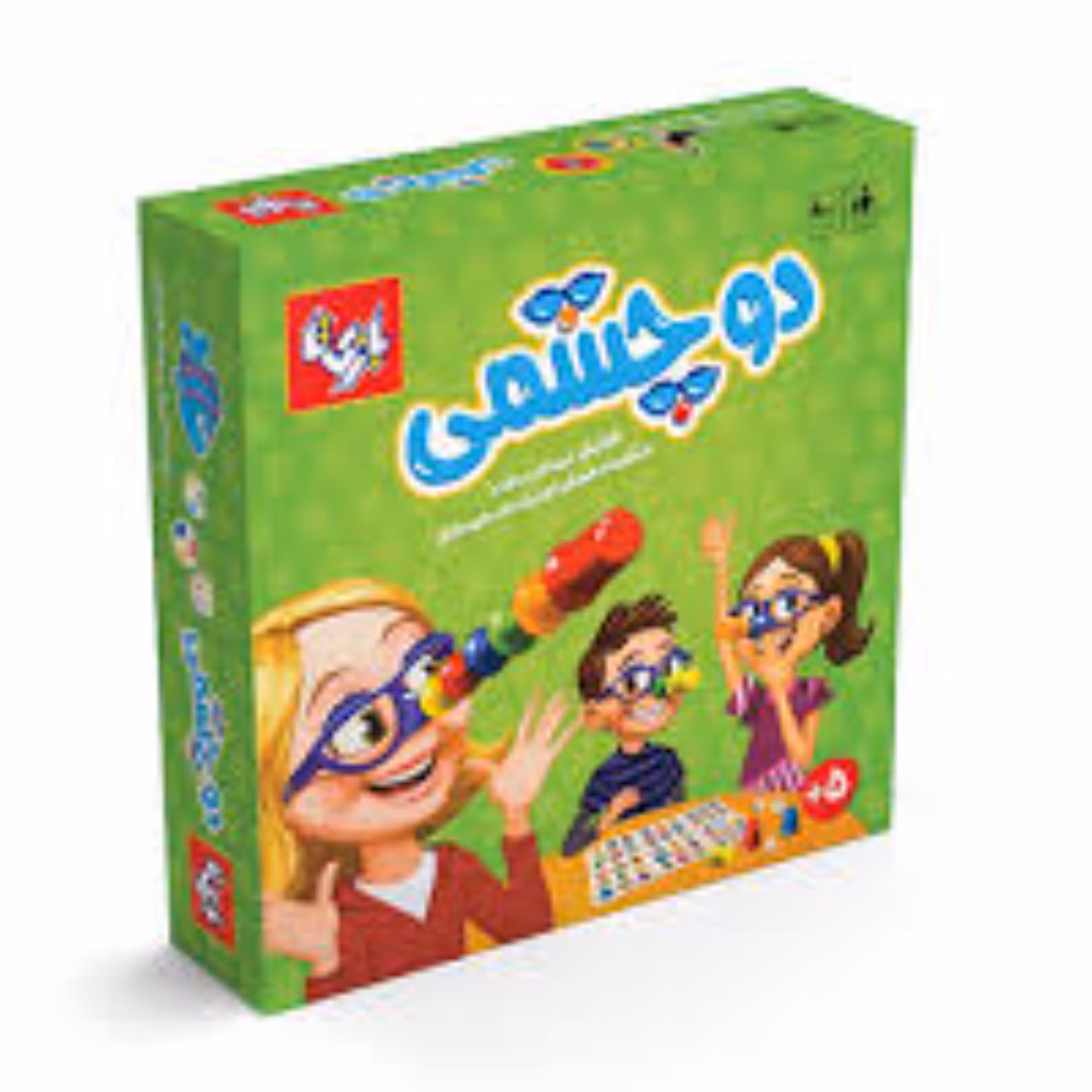 بازی دو چشمی چهار نفره مناسب گروه سنی پنج سال و بالاتر