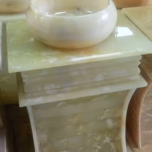 روشویی سنگی مرمر سبز