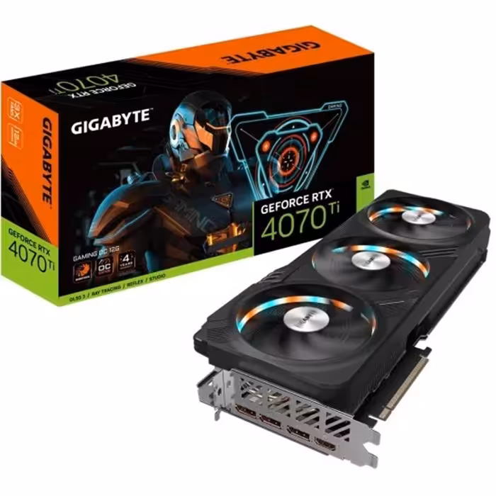 کارت گرافیک گیگابایت GeFsforce RTX 4070 Ti GAMING OC 12G