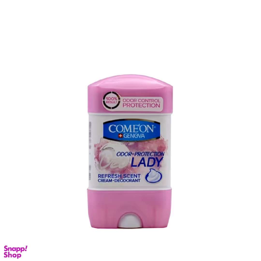 استیک ضد تعریق ژلی زنانه کامان مدل Refresh Scent حجم 75 میلی لیتر