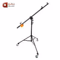 سه پایه بوم چرخ دار عکاسی با وزنه
