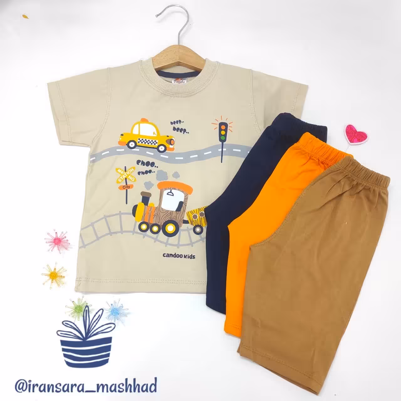 تیشرت شلوارک پسرانه 2