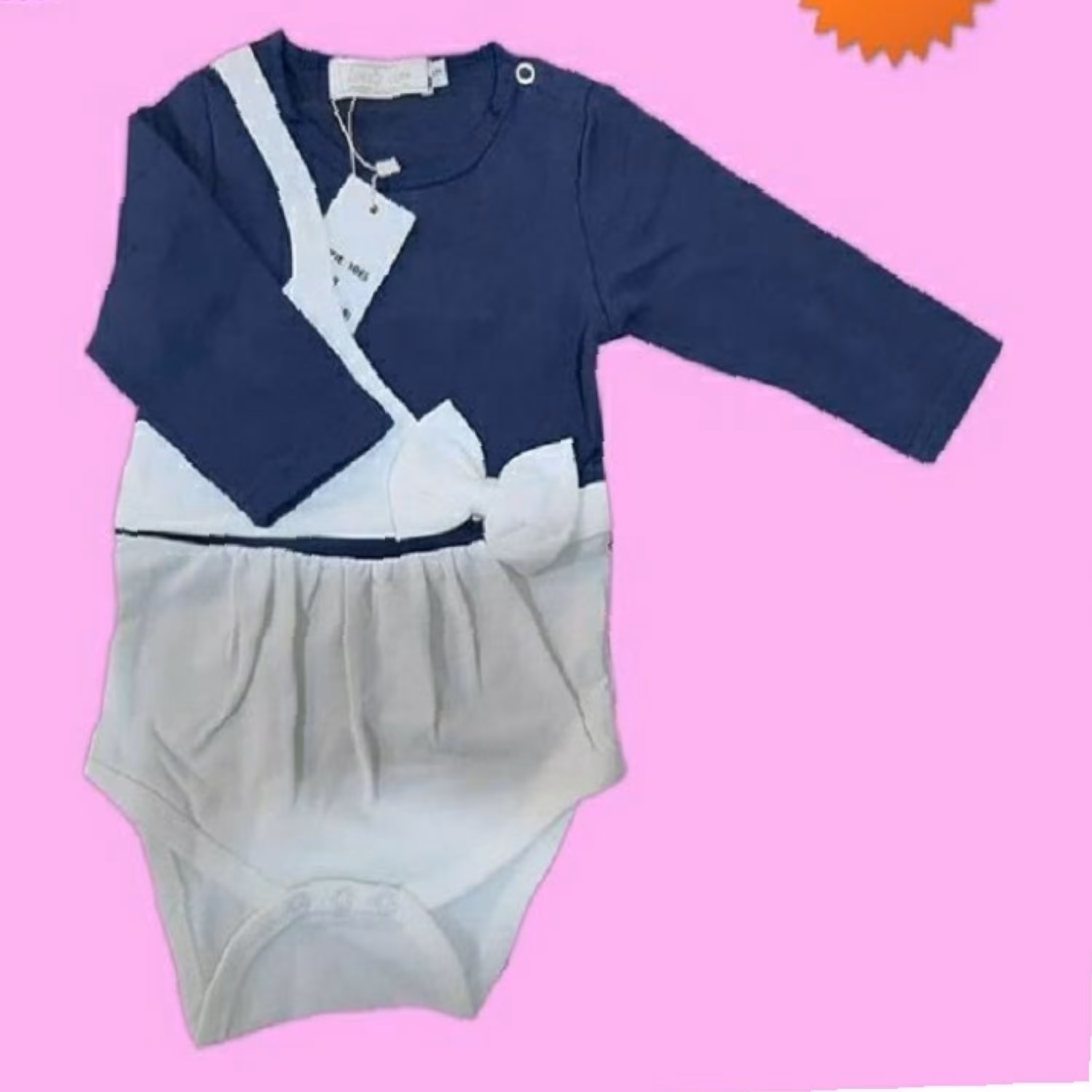 بادی نوزاد دخترانه سایز 18