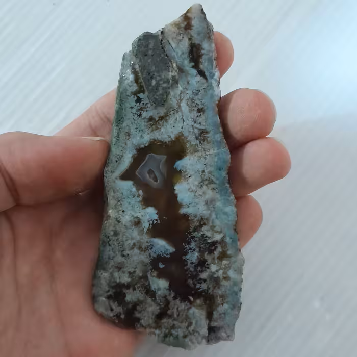 اسلایس سنگ عقیق منظره کد 124