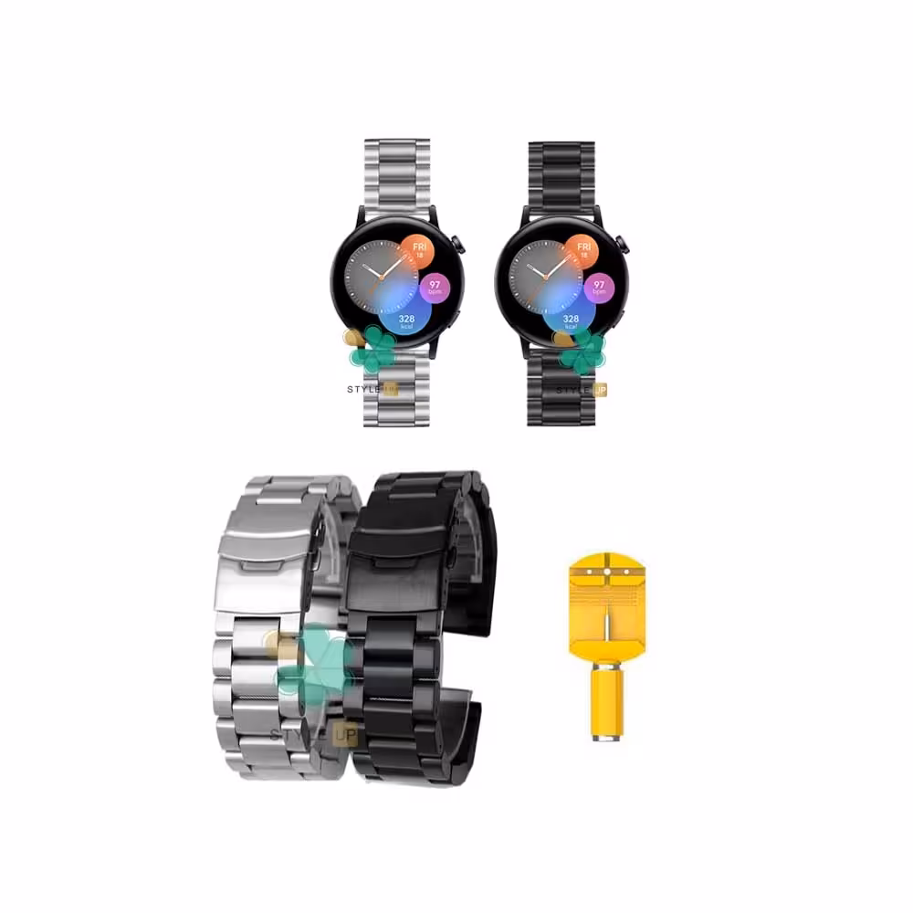 بند فلزی ساعت هواوی واچ Huawei Watch GT 3 42mm مدل Longines