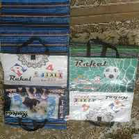کد751 - حصیر مسافرتی - زیرانداز حصیری - حصیر چهار متری - حصیر مارک راحل
