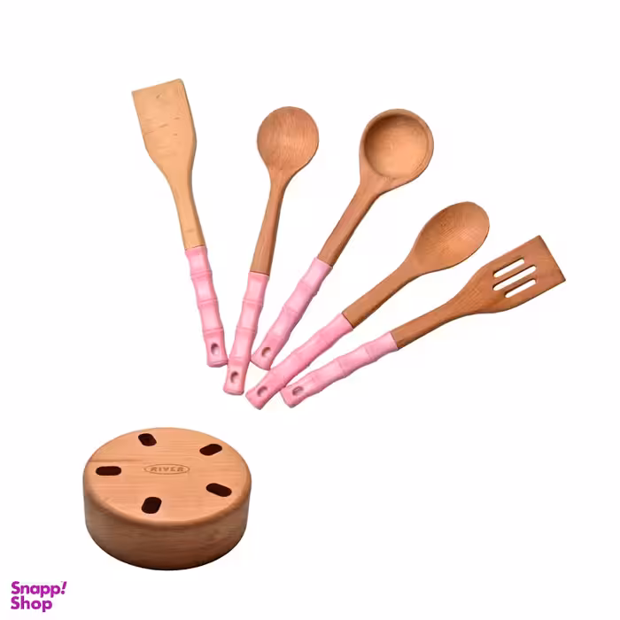 سرویس کفگیر و ملاقه 6 پارچه ریور کد 8436