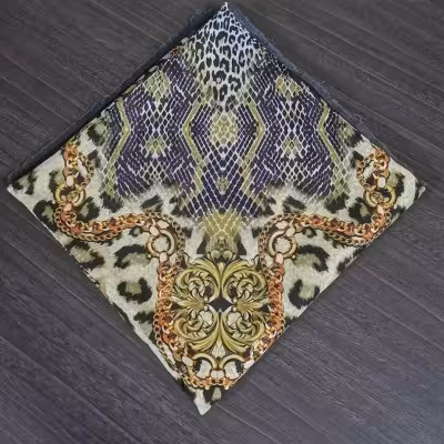 روسری نخی روسری پلنگی