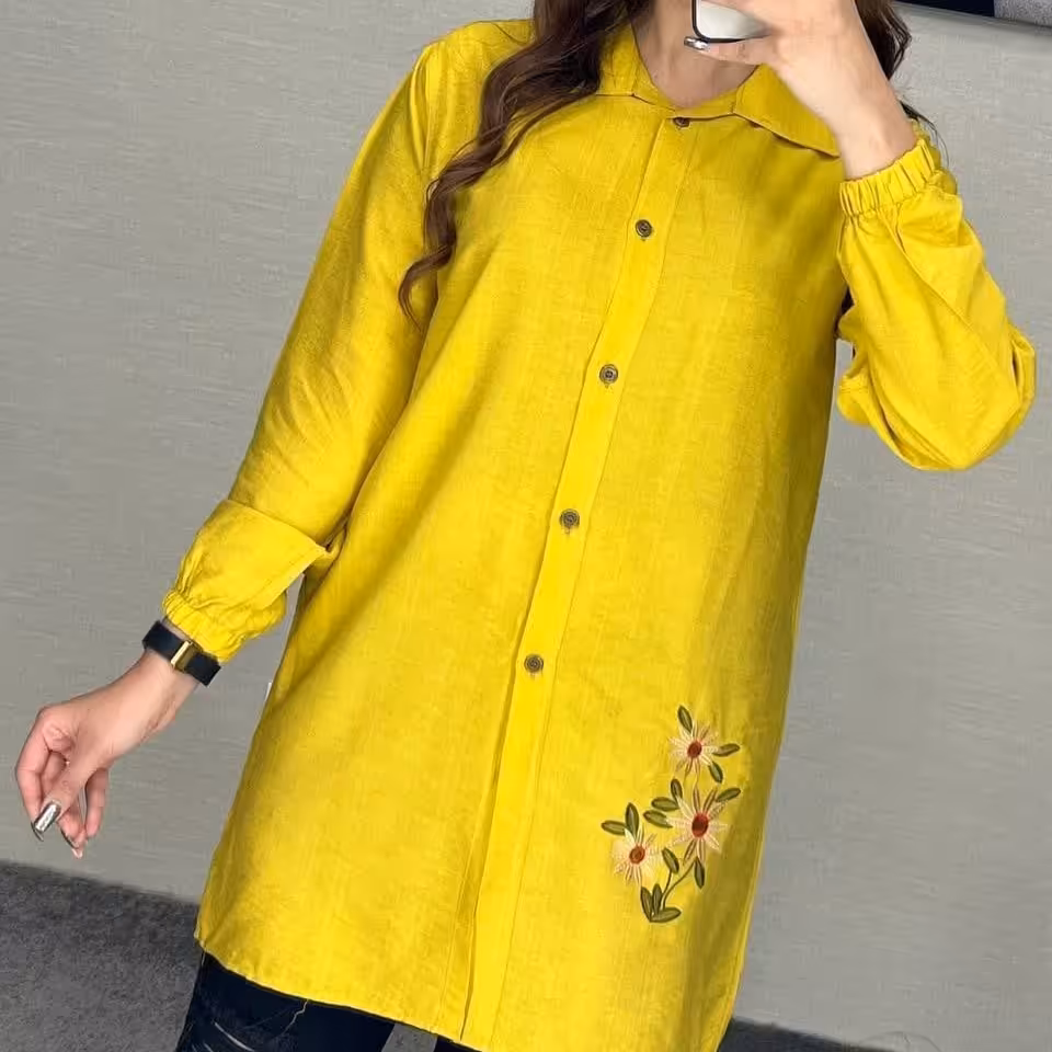 مانتو گلدوزی