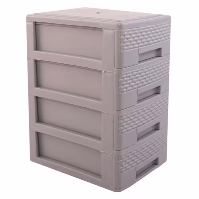 فایل کشویی (دراور 4 کشویی )  مناسب برای وسایل کوچک از جمله جاقاشقی 