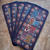 روپله ای گلیم طرح خشتی (30در80)(هزینه ارسال باخریداروپس کرایه میباشد)