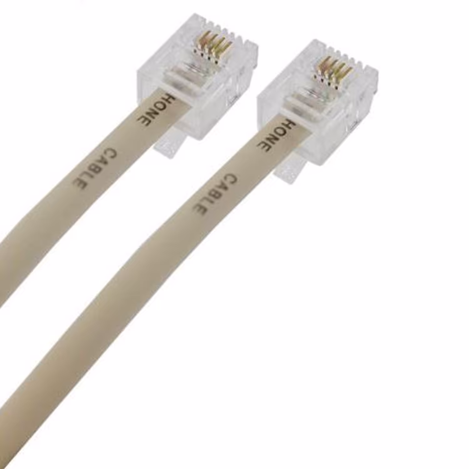 کابل تلفن سوکت دار (10 متری)