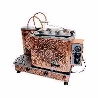 چای ساز صنعتی 2 قوری گازی و برقی مراکشی