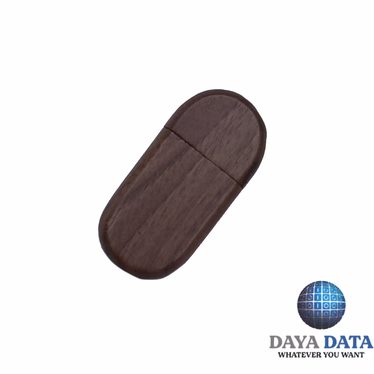 فلش مموری ست لوکس چوبی مدل WO1000-66 ظرفیت 32gb-USB3