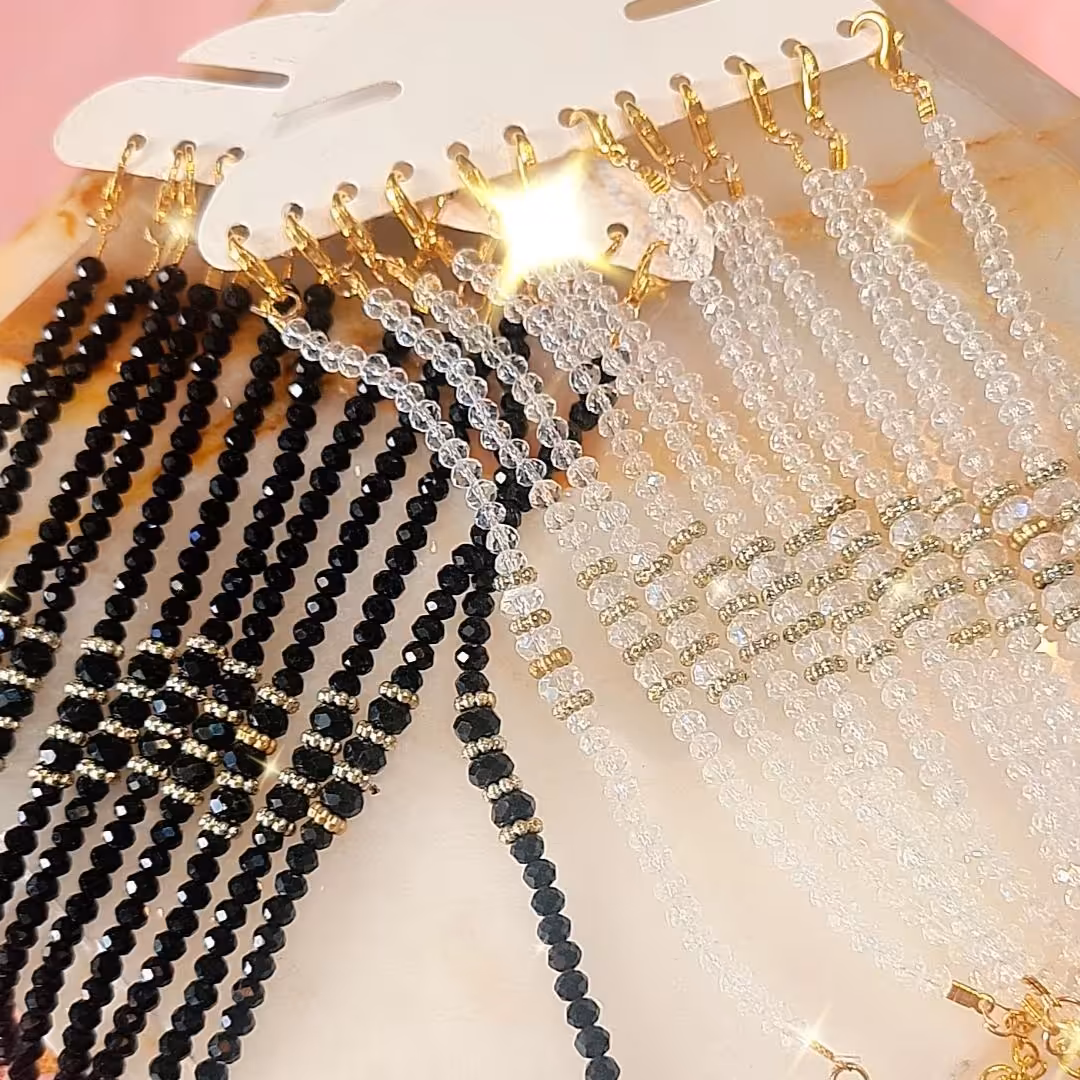 دستبند کریستال رنگ های مختلف