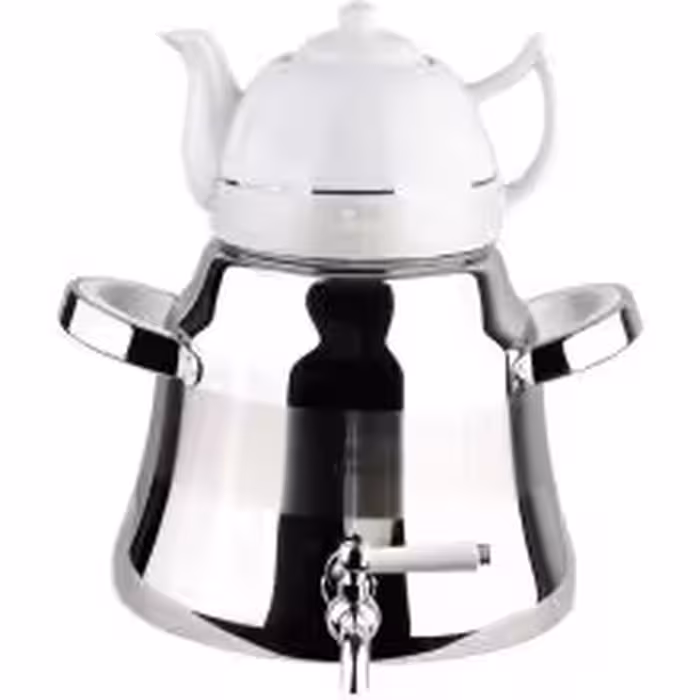 کتری و قوری شیردار استیل 5 لیتر یونیک کد UN-7277