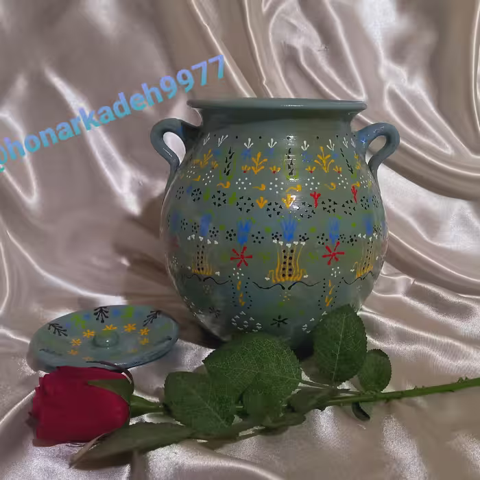 ظرف درب دارسنتی طرح مینای عثمانی