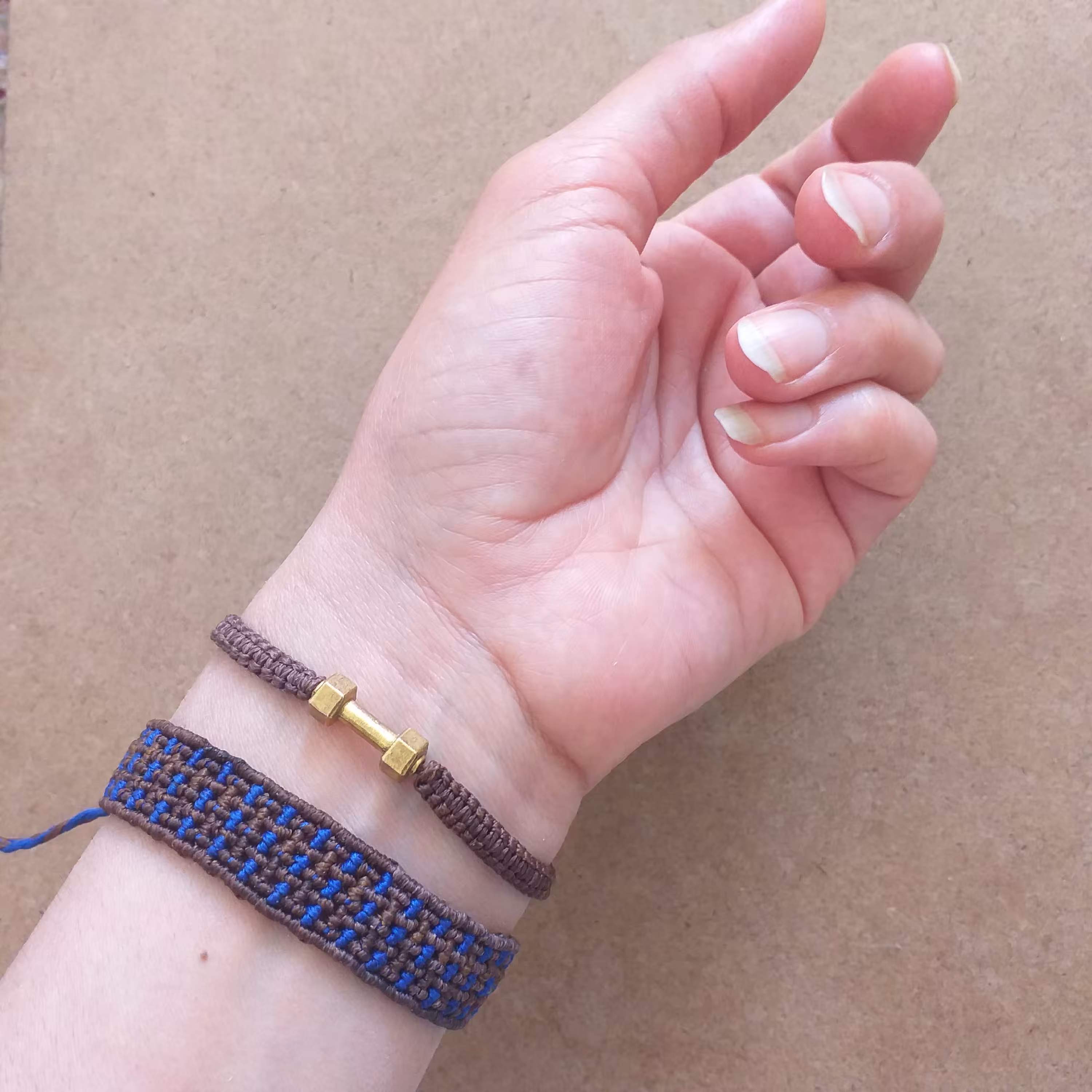 دستیند بافت میکرو مکرومه اسپرت صفر تا صد هنر دست سبک و راحت و ضد حساسیت 