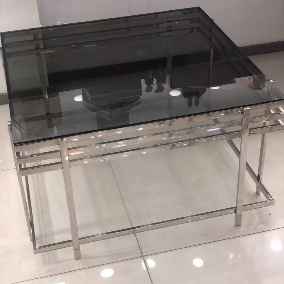 🔱 نام کالا: جلو مبلی دو خط
🔱 استیل
🔱 تک رنگ
🔱 ابعاد : 80*80
🔱 ارتفاع : 36
🔱 هزینه ارسال به عهده مشتری و پس کرایه