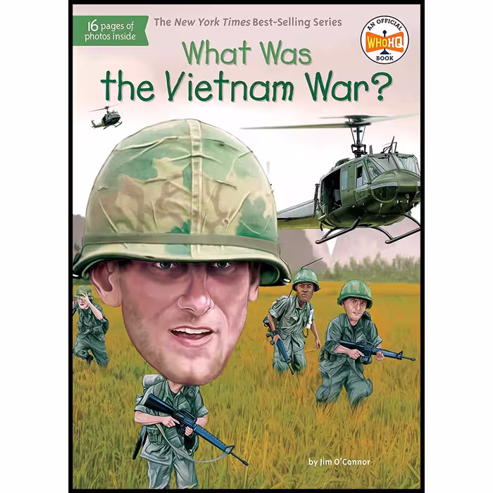 کتاب زبان اصلی What Was the Vietnam War انتشارات Penguin Workshop