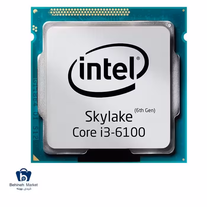 پردازنده مرکزی اینتل سری Skylake مدل Core i3-6100 (بدون جعبه Tray)