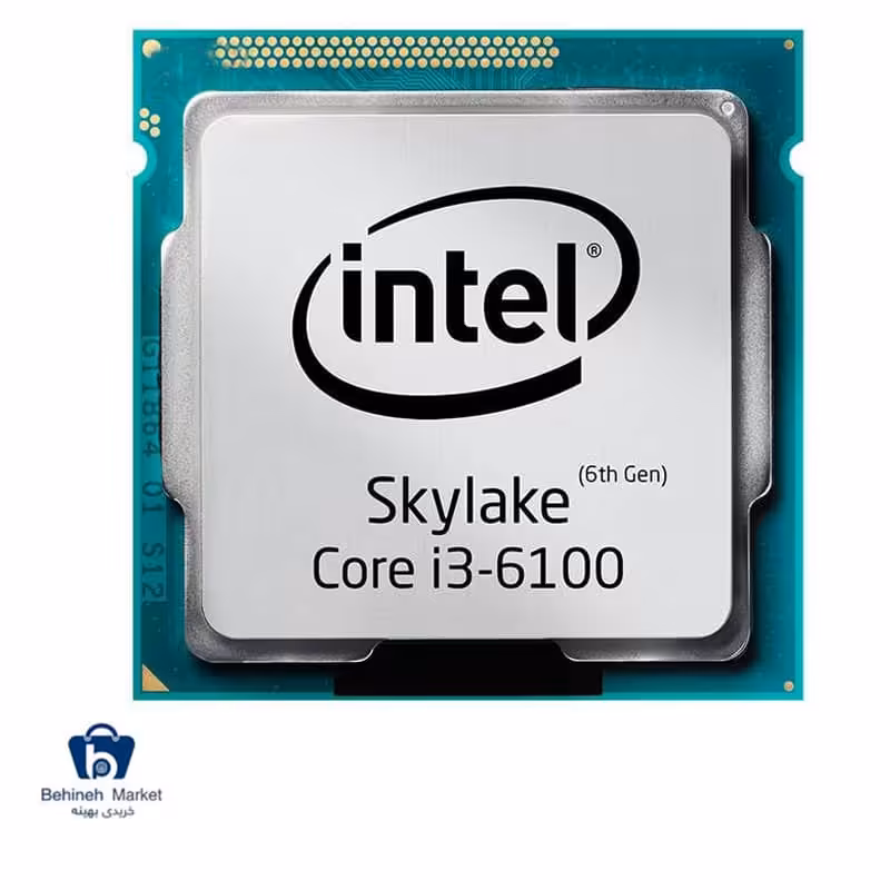 پردازنده مرکزی اینتل سری Skylake مدل Core i3-6100 (بدون جعبه Tray)