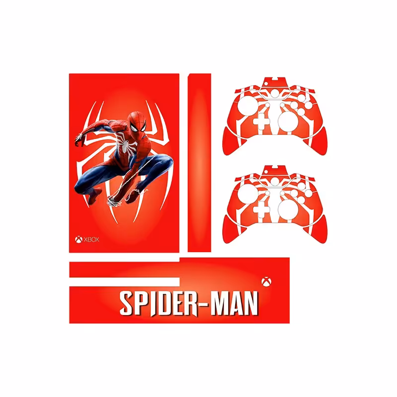 اسکین(برچسب)Xbox one -طرح spider man-مدل one-کد12-سفارشی