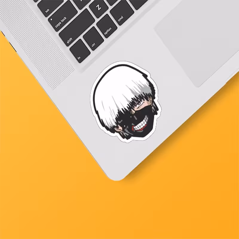 استکیر(برچسب) لپتاپ-طرحtokyo ghoul  -کد12-سفارشی