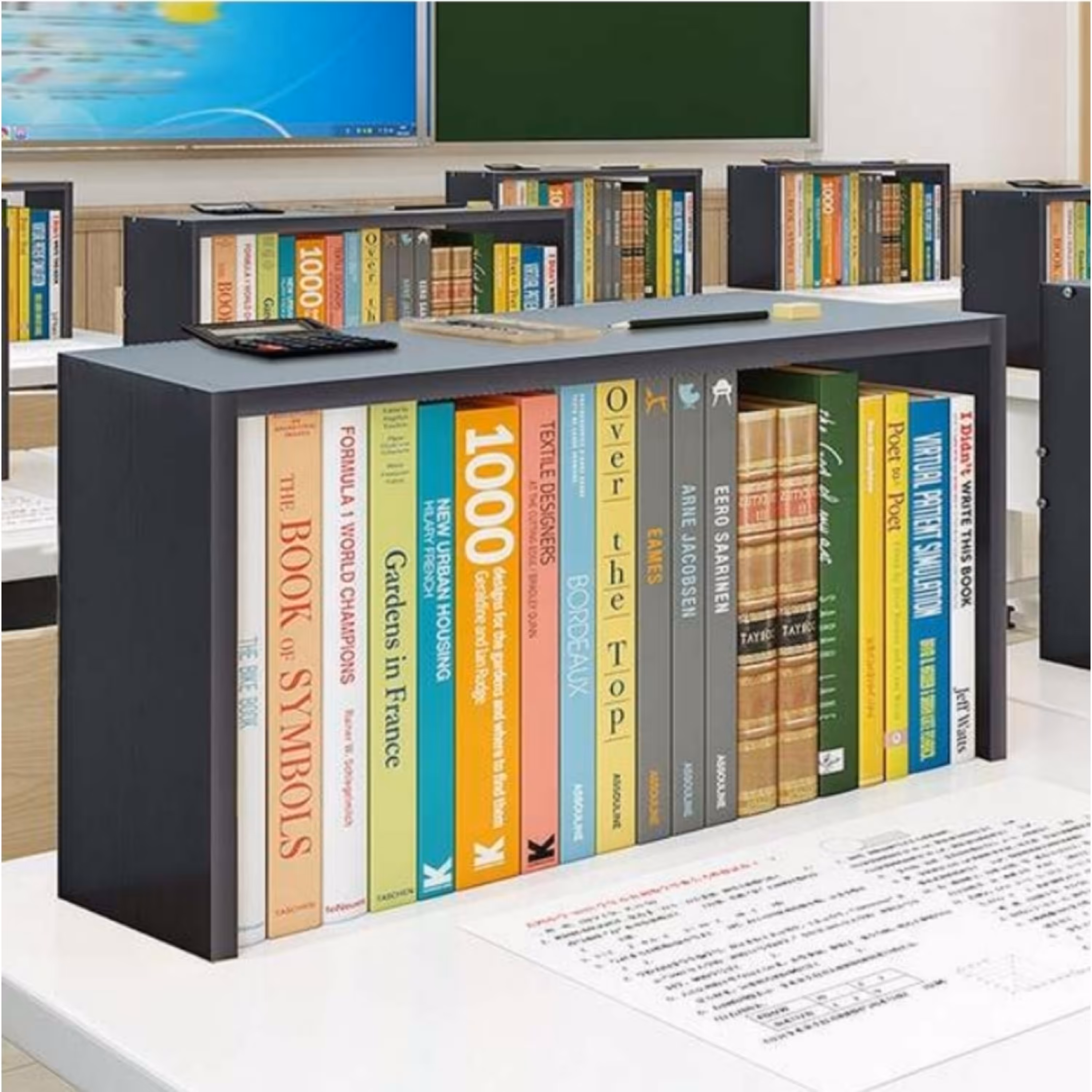 کتابخانه رومیزی چندمنظوره پس کرایه دارد