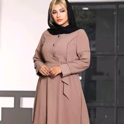 مانتو مجلسی ابروبادی مدل مغز دوزی