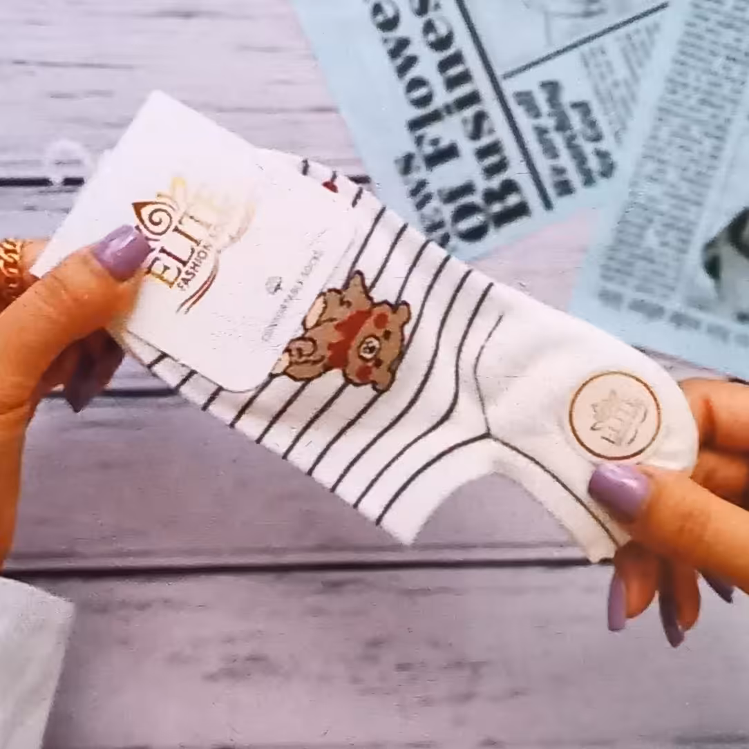 جوراب زیرقوزکی فانتزی اسپورت اعلا