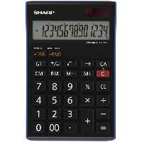 ماشین حساب شارپ مدل EL-145T BL