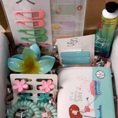 پک هدیه فیروزه ای صورتی