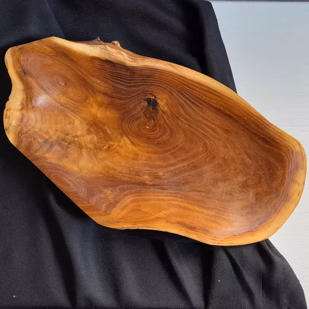 ظرف پذیرایی چوبی روستیک