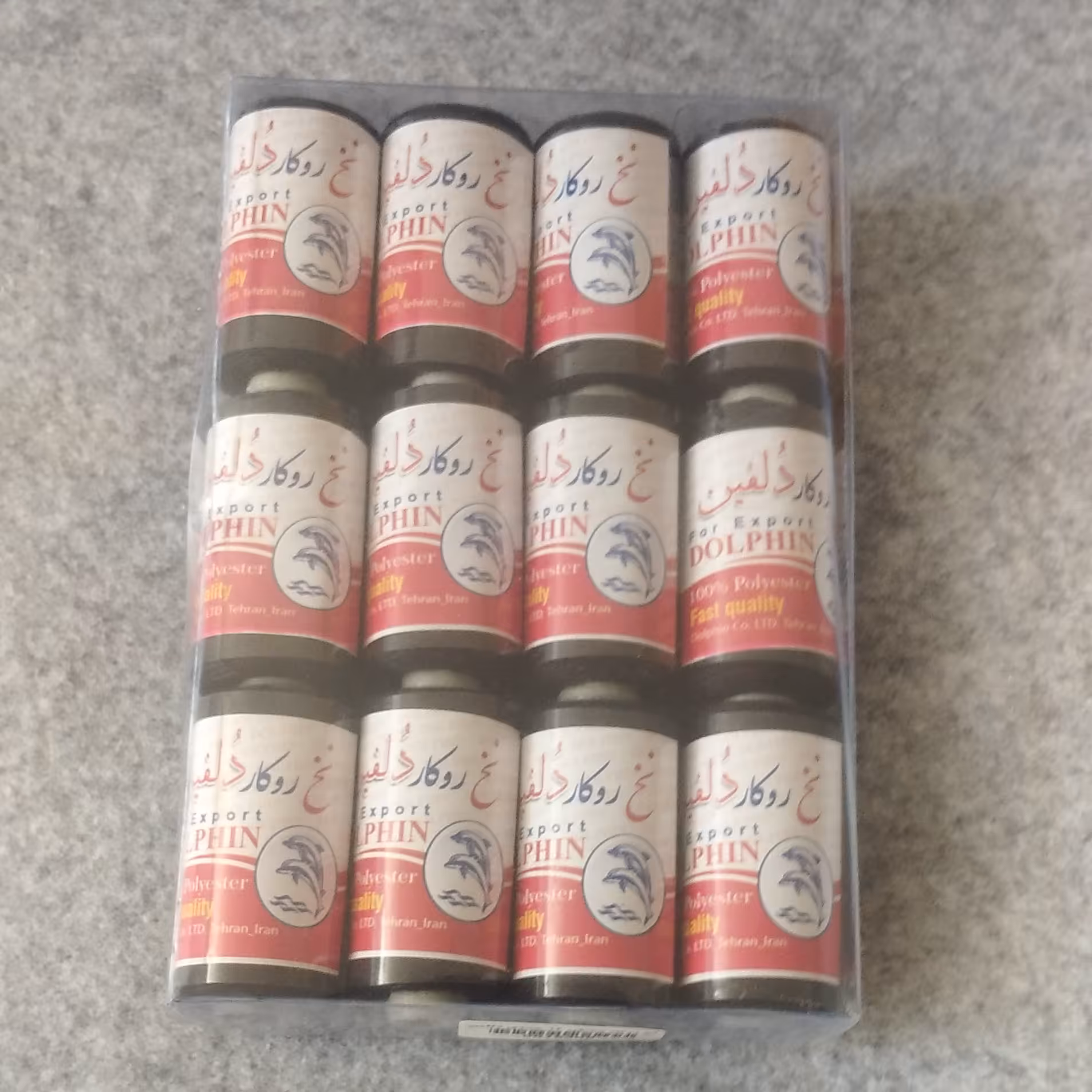 قرقره روکار مشکی 1 عدد