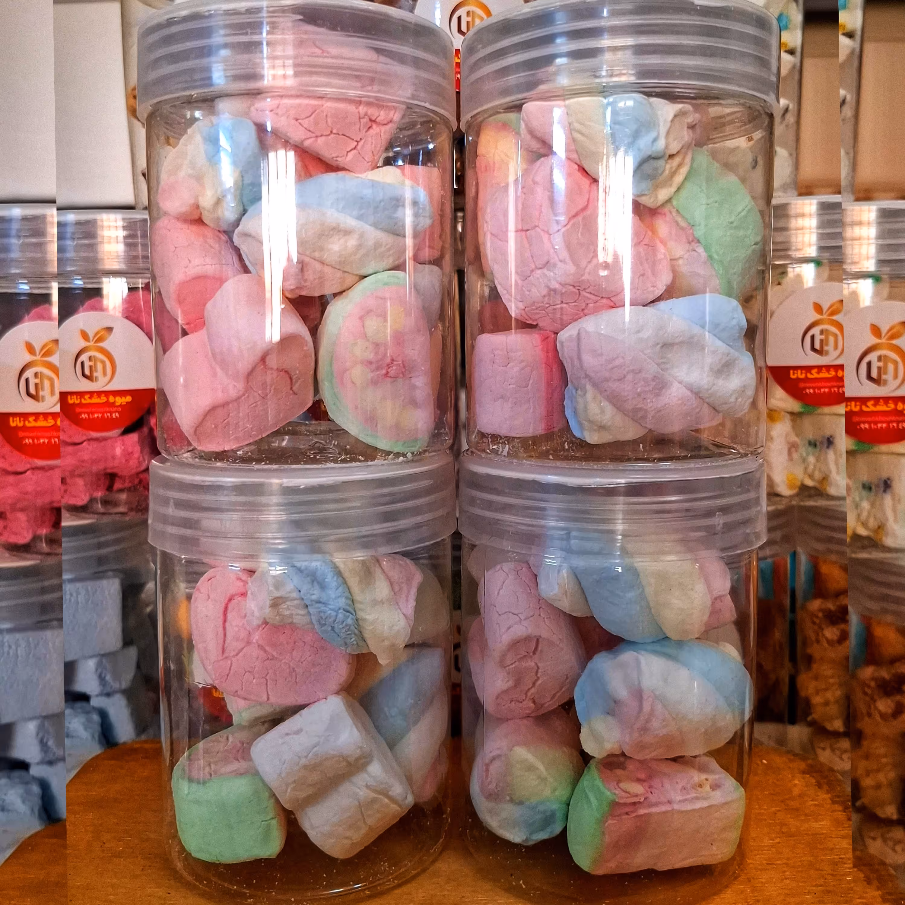 میوه خشک مخلوط شیرین (10 میوه 300 گرمی نانا)