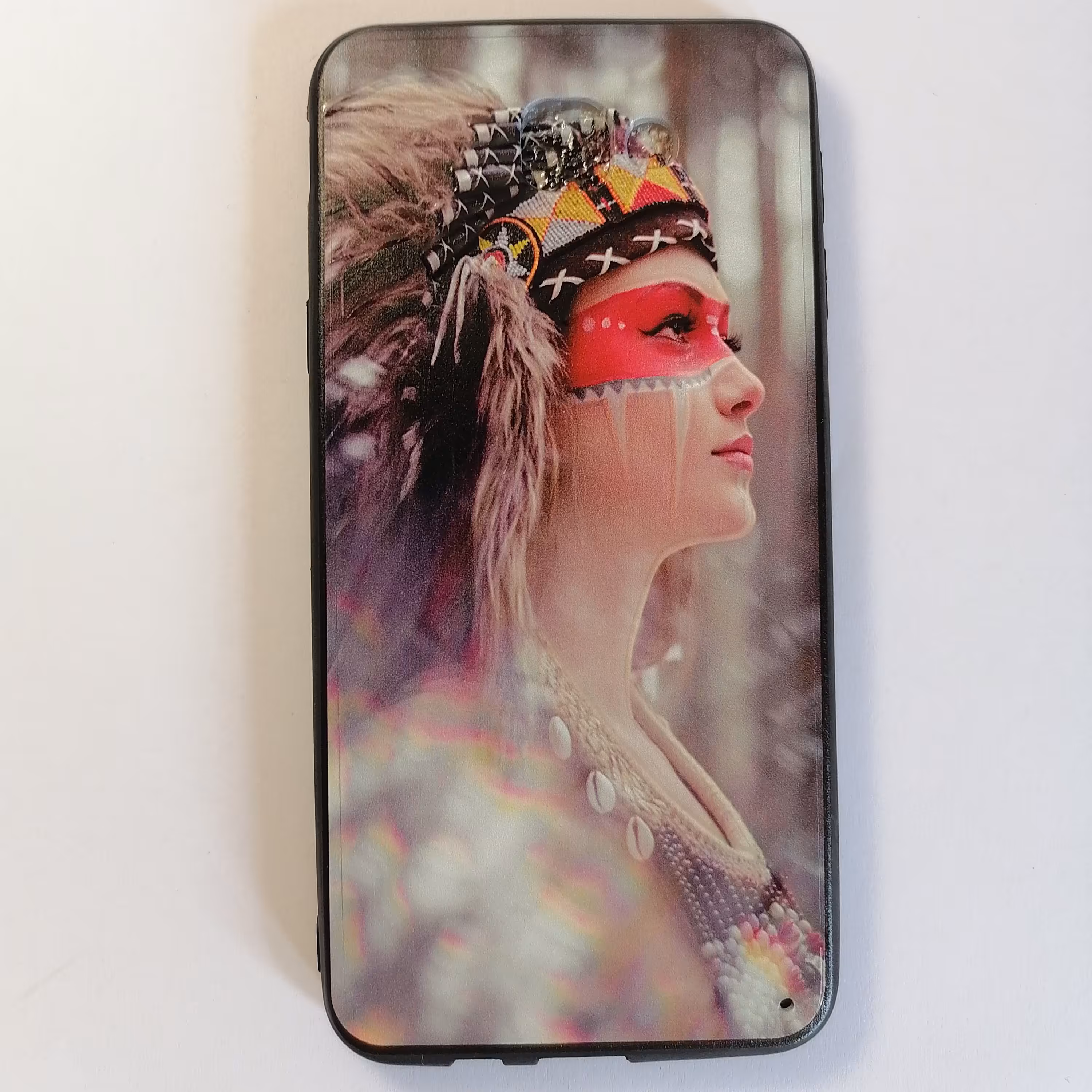 قاب موبایل گرافیکی طرح سرخ پوست مناسب برای سامسونگ J5 prime