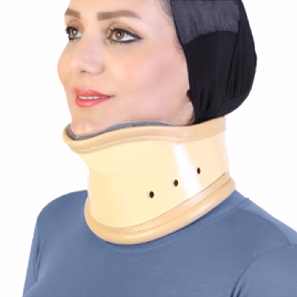 گردنبند طبی سخت چانه‌دار50400طب و صنعت-Teb&amp;sanat