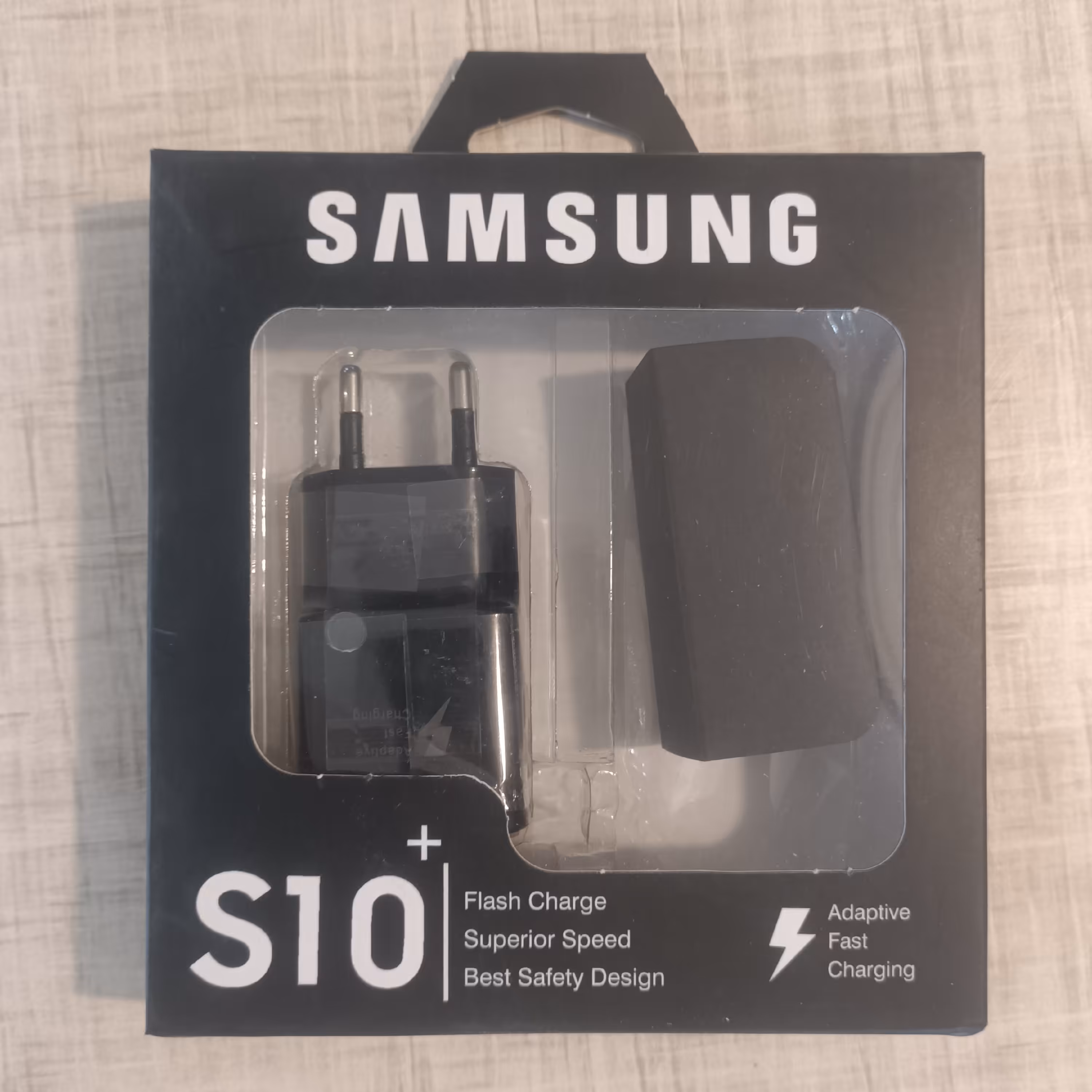 شارژر  سامسونگ مدل S10 plus به همراه کابل Type-C