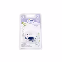 پستانک ارتودنسی دسته دار (سری Joyful) وی کر کد 121_آبی