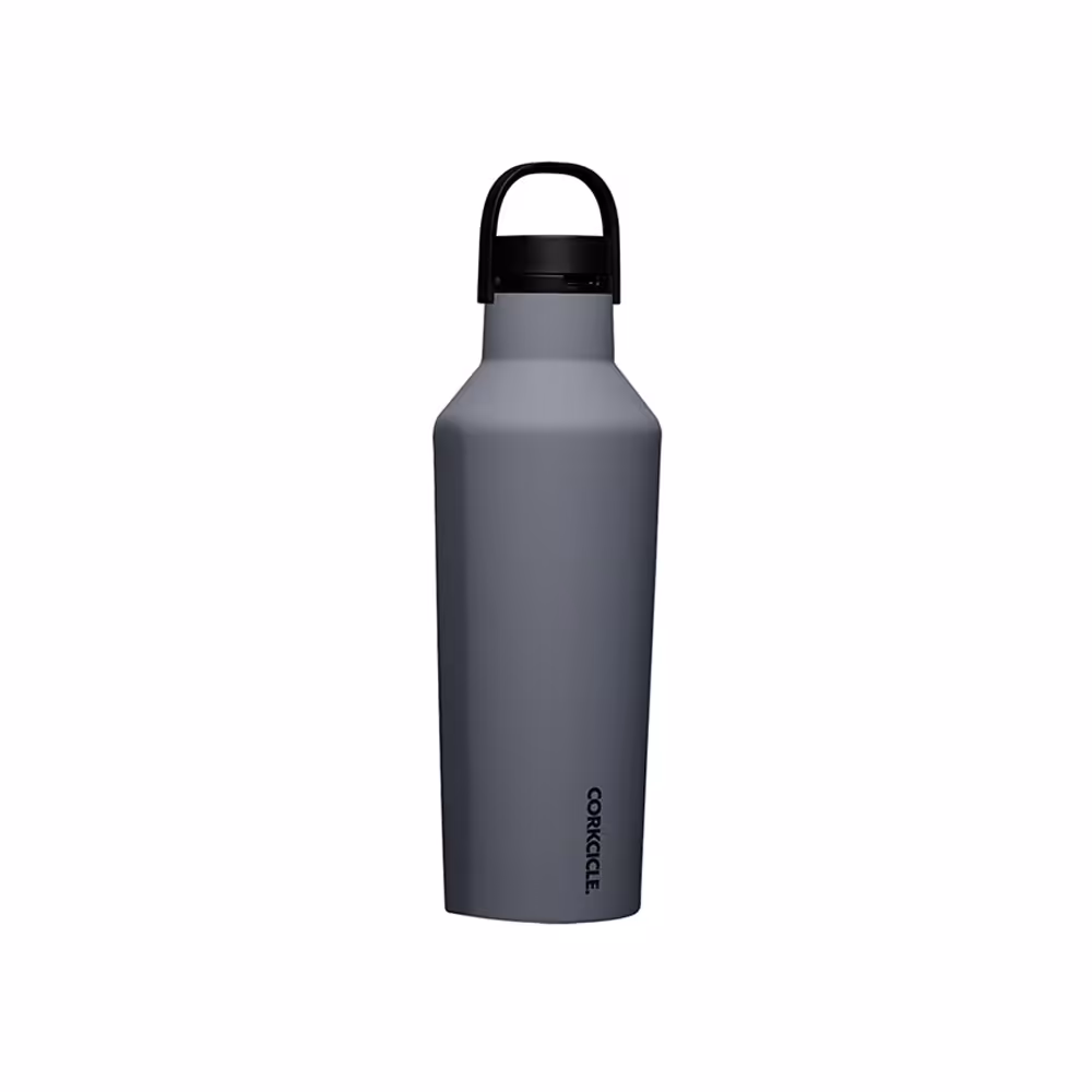 بطری آب سرد و گرم نگهدارنده کورکسیکل طوسی Corkcicle Series A Sport Canteen, 946 ml-Hammerhead