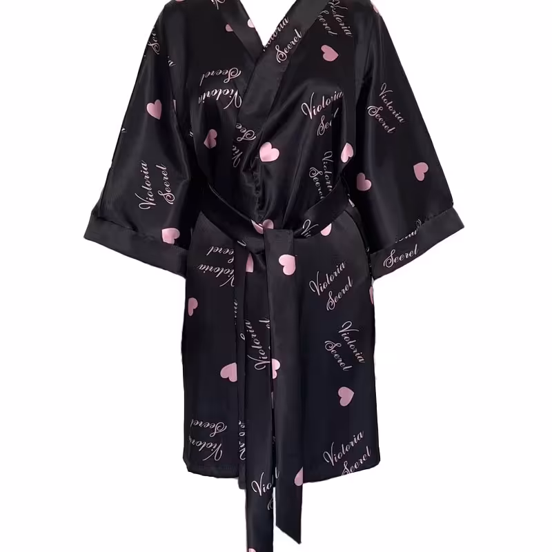 ربدوشامبر طرح ویکتوریا سکرت مشکی