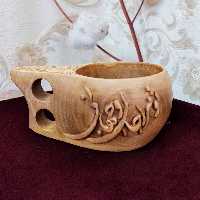 کوکسا چوبی  منبت شده 