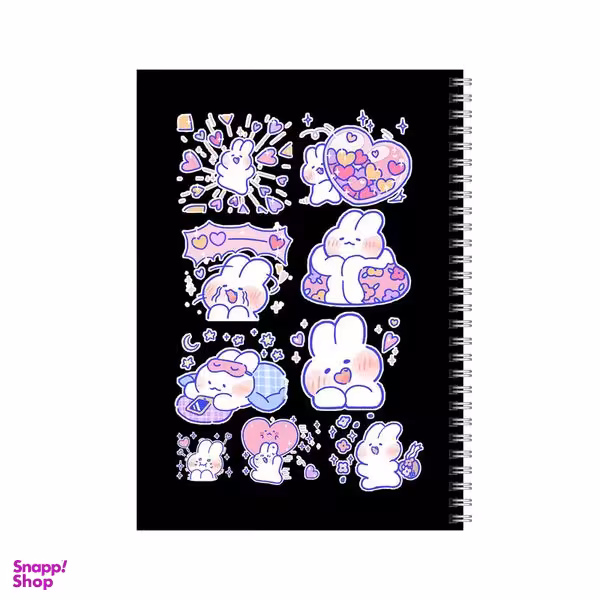 دفتر مشق 80 برگ بامبیلیپ طرح خرگوش فانتزی N کد 3286179