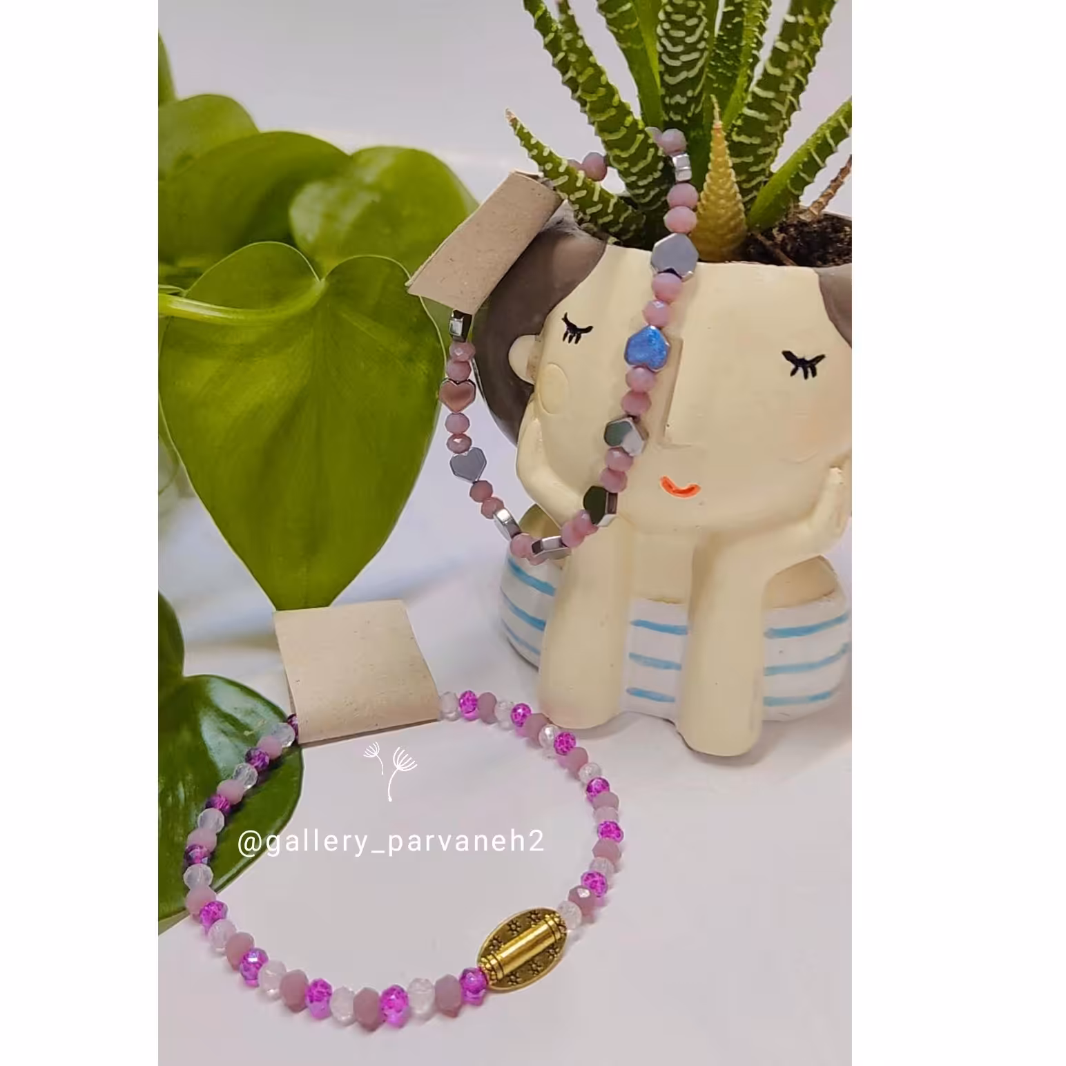 دستبند دخترانه و زنانه 2 عددی مدل 3