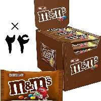 اسمارتیز ام اند ام پاکتی شکلاتی بسته 24 عددی