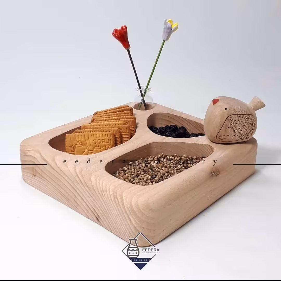 ظرف سه تیکه پرنده